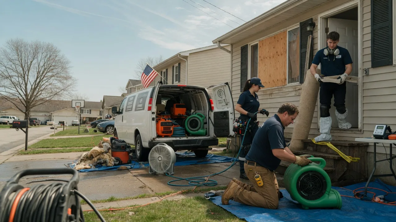 Water Damage Restoration in Lewisville, TX near me